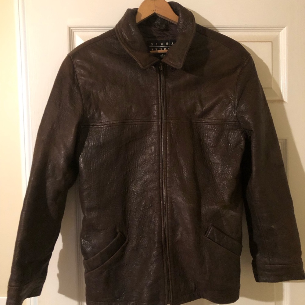 Soft brown leather Jacket